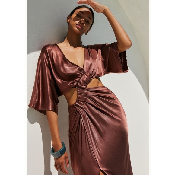 SUBOO Dresses & Skirts - Anthropologie x SUBOO Tate Wrap Front Dress